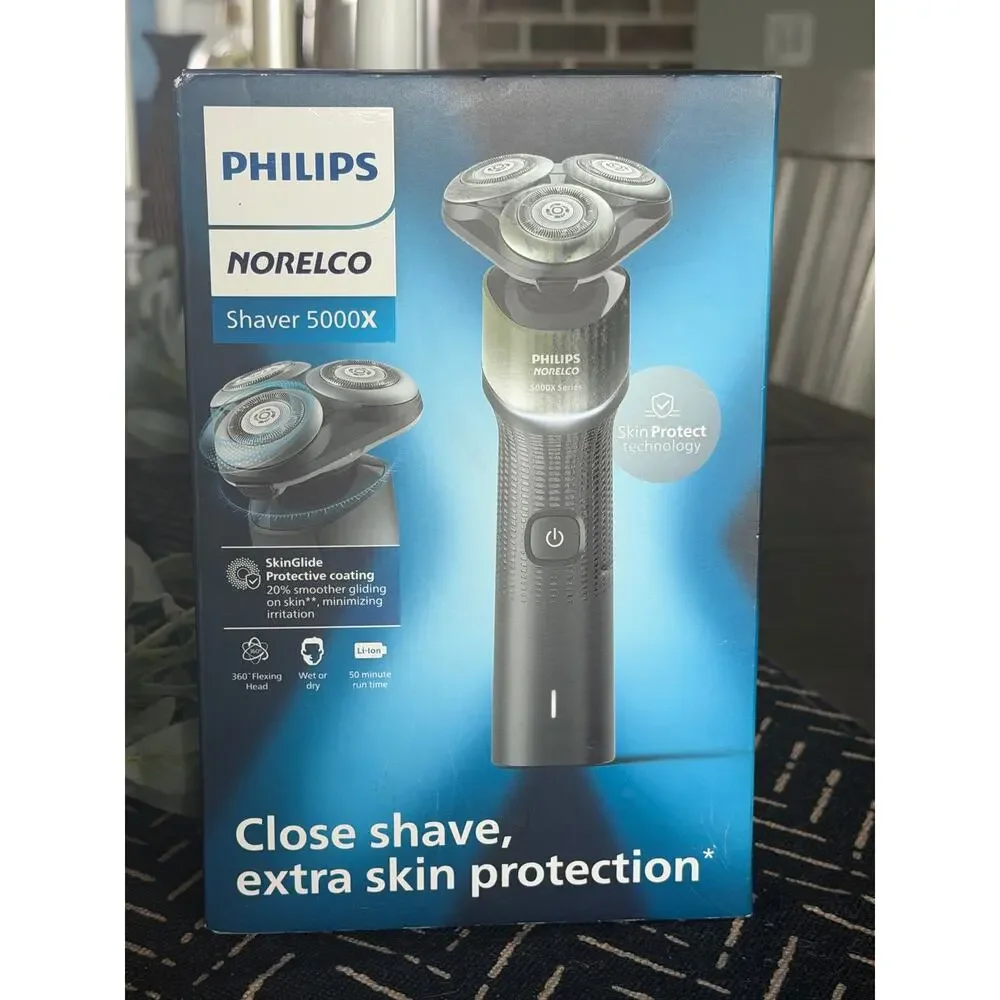 Philips Norelco Shaver 5000X Wet Dry Rechargeable Electric Razor Trimmer NIB